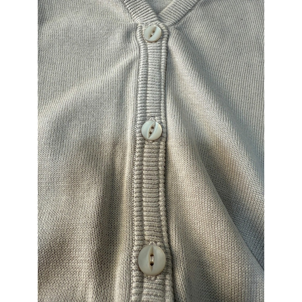 Southern Tide Skip Jack Collection‎ Tan Cotton Cardigan Sweater Knit Medium NEW - Picture 3 of 4